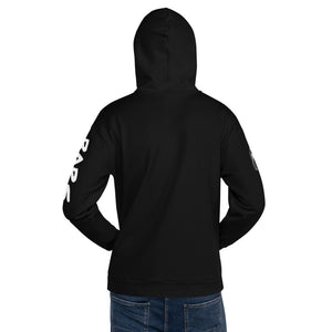 Women's Hoodie Long Sleeve Casual Graphic Sweatshirt - TAPE POP BLACK